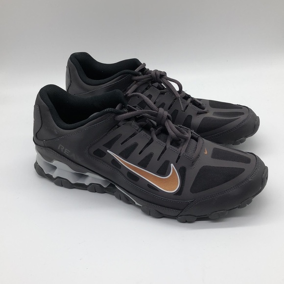 Nike Reax 8 TR Mesh Mens Cross Training Shoes Trainers Grey 621716-007 - Picture 2 of 6
